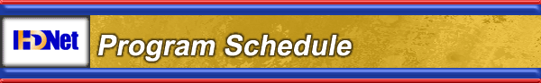 HDNET Program Schedule
