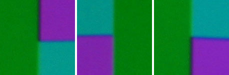 Magenta and Green Error