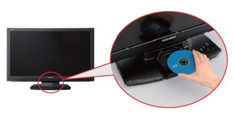 The new 'Real BHR' Mitsubishi LCD HDTVs have both a hard drive and a Blu-ray recorder.