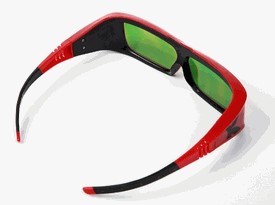 The new X102 active shutter glasses from XpanD don't need a separate emitter when used with 3D-ready DLP HDTVs and projectors.