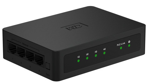 The Western Digital LiveWire device lets you use your home's electrical wiring to create network connections.