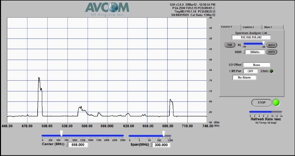 Spectral View CHs 18 to 51 MOHU LEAF MR