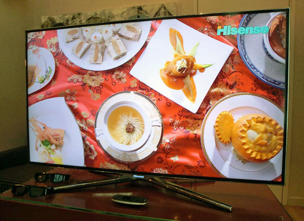 Hisense XT880 UHD (4K) TV CORR 600p