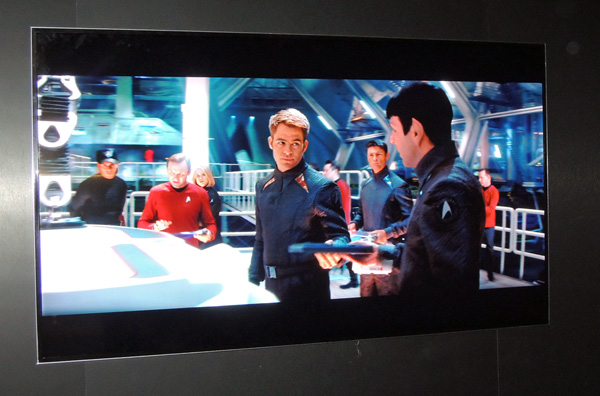 Vizio's 65-inch high dynamic range (HDR) 4K TV was very impressive.