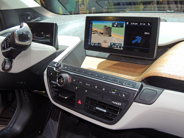 nVidia built an impressive 3D heads-up display into the dash of a BMW i3 electric car.