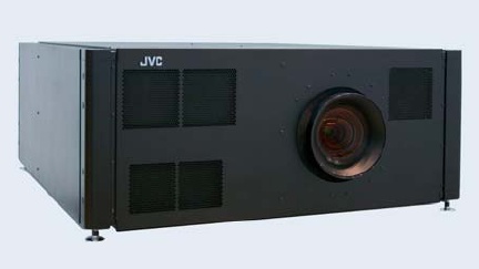 The new Super Hi-Vision LCOS projector from JVC won't win many style points, but it puts out an enormous number of pixels to create an incredibly detailed image.