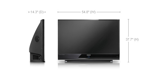Rear projection HDTVs like the Samsung HL61A650 still represent great bargains.