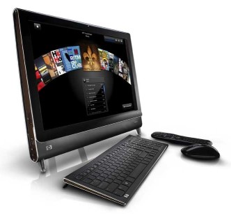 The HP TouchSmart IQ506 PC is a touch-screen personal computer that also includes a TV tuner.