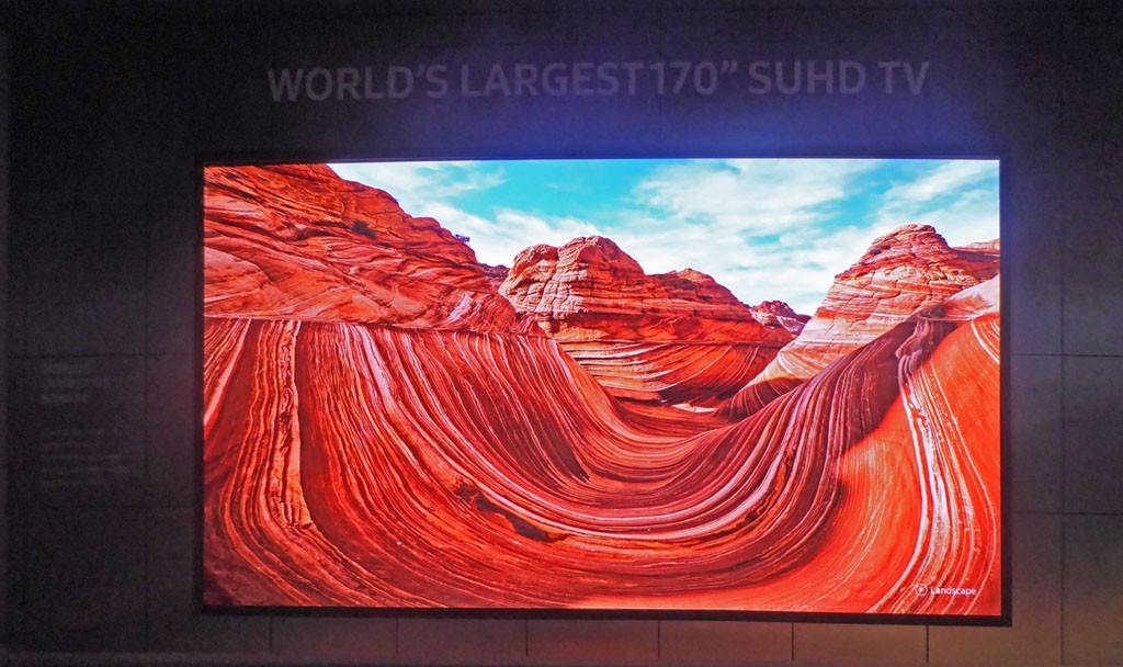 Samsung showed the 
