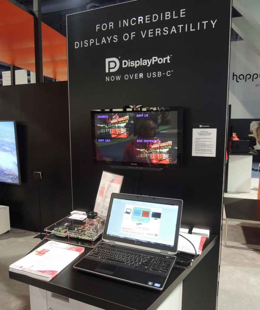 DisplayPort version 1.4 supports HDR (4K/120 and 8K/60), including 4:2:0 and 4:2:2 formats. It's also compatible with CTA 861.3.