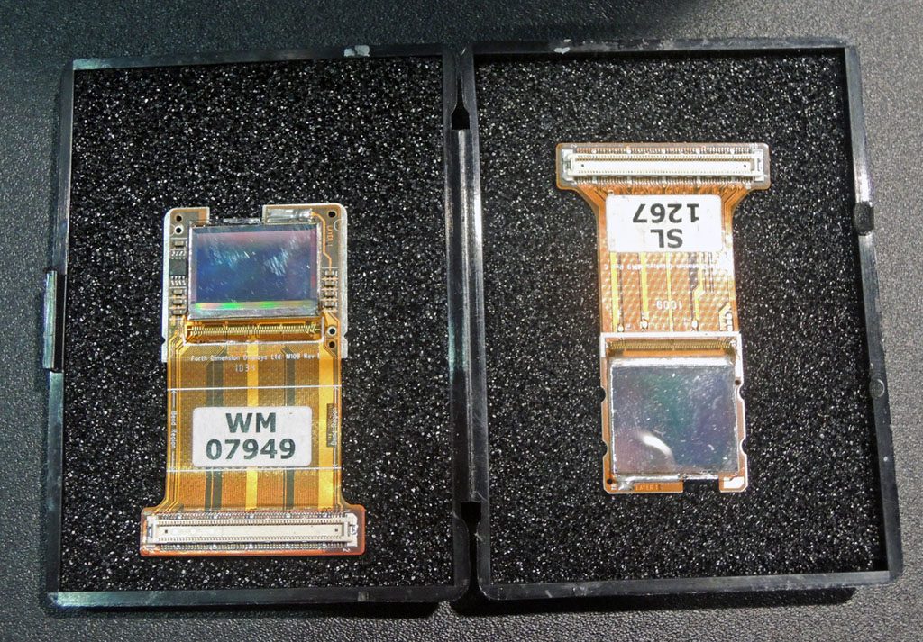 Kopin's 2K x 2K minature OLED display is designed for heads-up augmented reality applications - and it looks great.