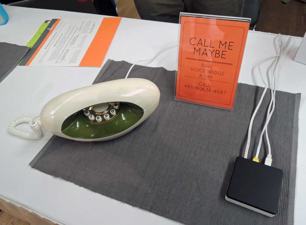 Voice Bridge lets you forward your landline calls to your mobile phone, wherever you are. Question: Why not just use a mobile phone all the time?