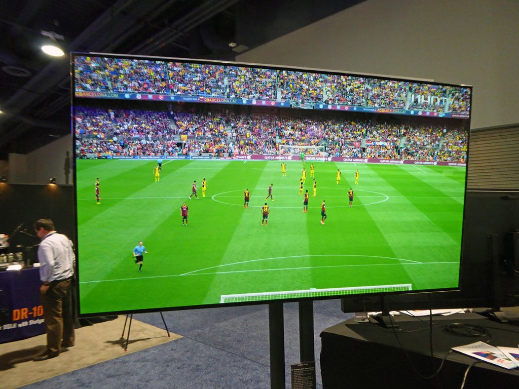 Boland's selling the 55-inch LG Display RGBW 4K OLED as a broadcast monitor.