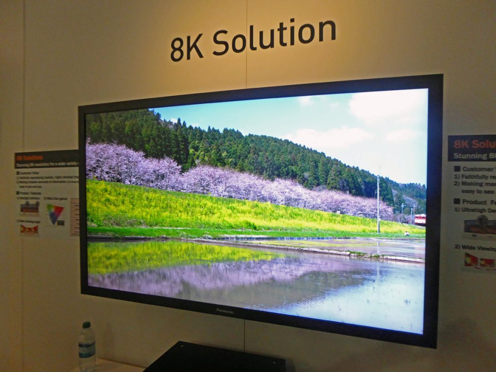 Panasonic had a cool 8K 