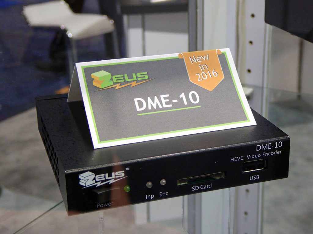 Z3's DME-10 is a super-tiny H.264 encoder for IP streaming. 