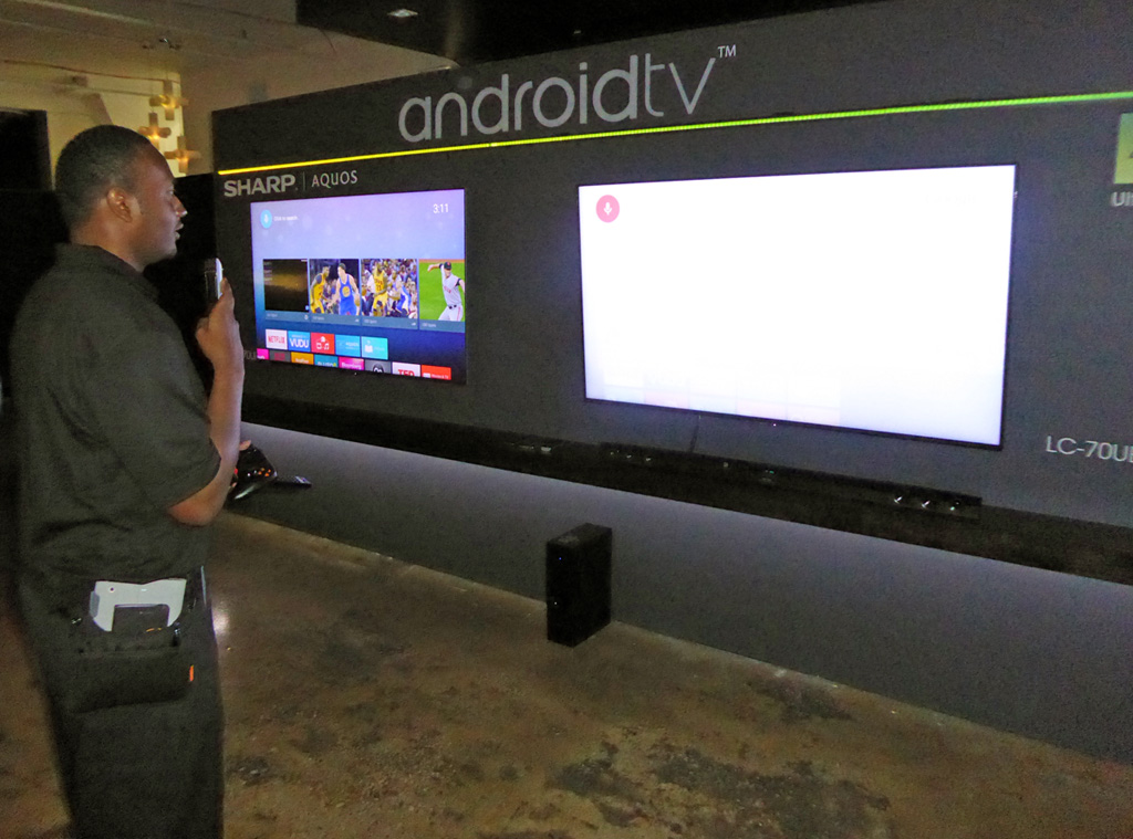 Sharp has adopted the Android OS for its new line of Ultra HDTVs.