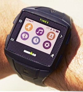 Timex Ironman ONE GPS+ with mirasol SMI reflective color display. Timex is accepting pre-orders for the watch. (Photo: Timex)