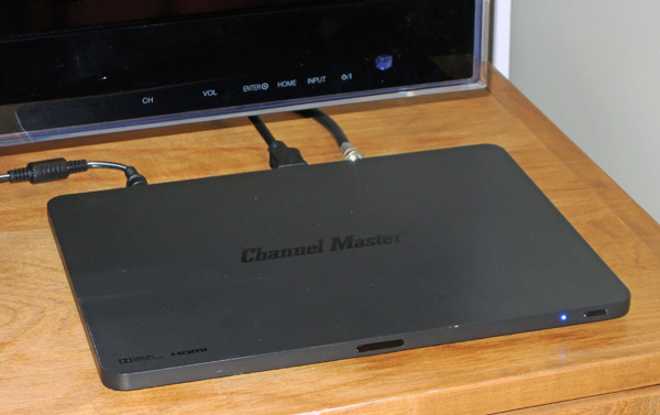 Channel Master's DVR+ has such a low profile that you'll probably overlook it at first glance.