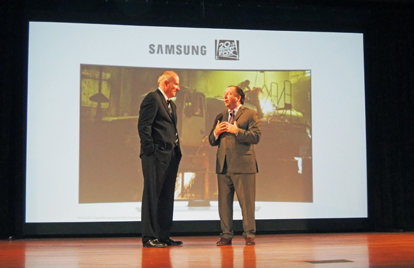 Samsung's Joe Stinziano and Fox's Mike Dunn discuss the details of the two company's 4K content partnership.