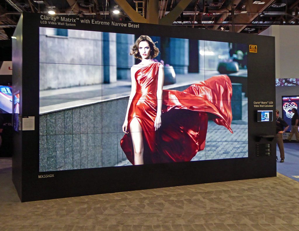 Planar (Leyard) is building some amazingly big and bright display walls. And they've got 8K resolution, too, thanks to using 16 2K panels.