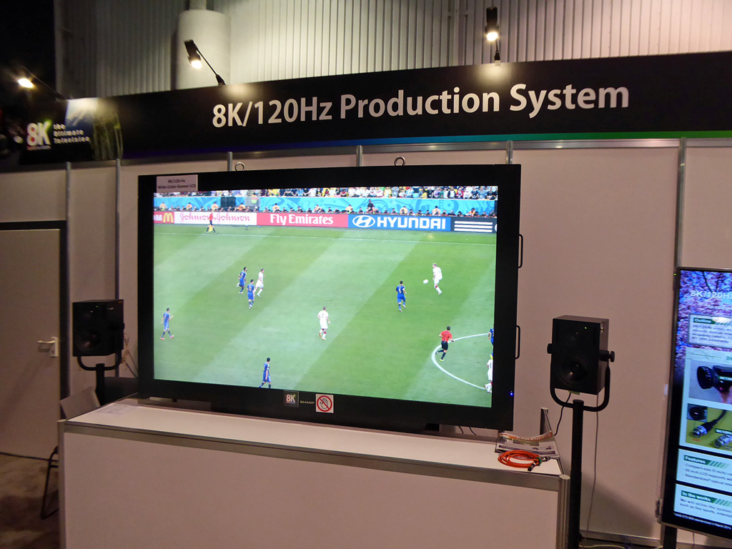 If you ever wondered what live 8K/210p footage looked like, NHK showed it.