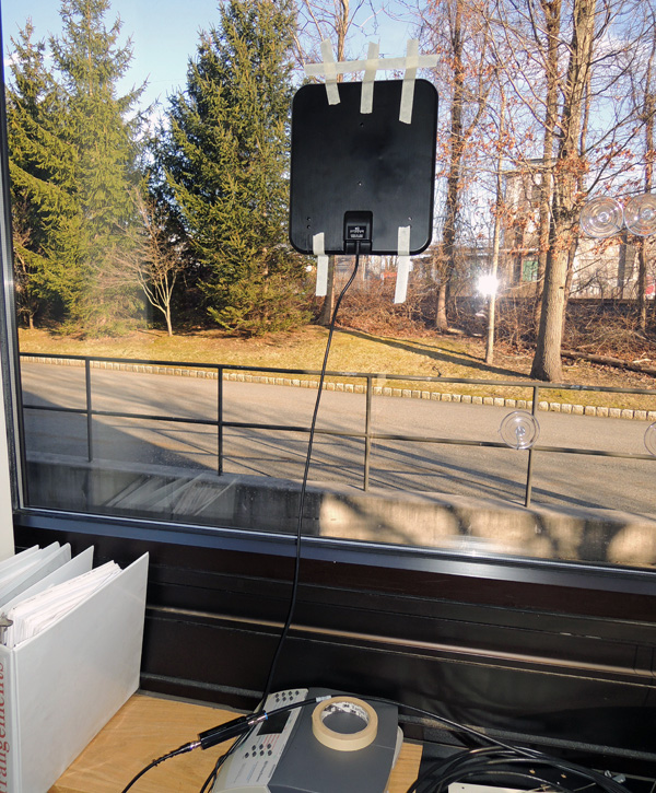 Yes, we actually got a ClearStream Micron XG to stay attached to the test window! (Special formulation for the masking tape?)
