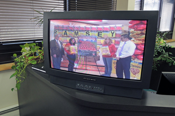We checked for reception through all antennas using this vintage Princeton AF3.0HD CRT monitor. Remember CRT monitors?