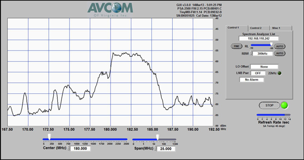 The Leaf Ultimate couldn't do anything to help WABC's signal, but it did pull in WNJB-8 nicely (that hill just to the right of screen center).