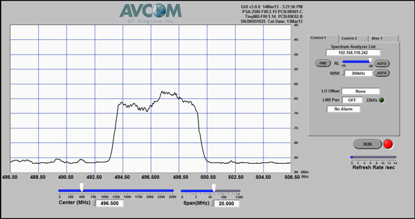 And here's what WMBC-18 looks like as received by the bow tie.
