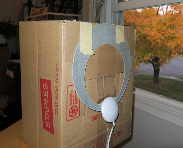 The ClearStream Eclipse can stick to just about any surface.