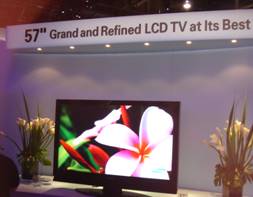 Samsung 57 inch LCD-TV