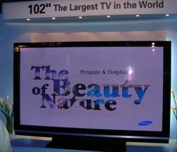 Samsung 102 inch Plasma Z102