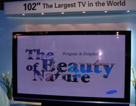 Samsung 102 inch Plasma Z102